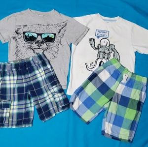 GYMBOREE BOY OUTFIT SIZE (7).